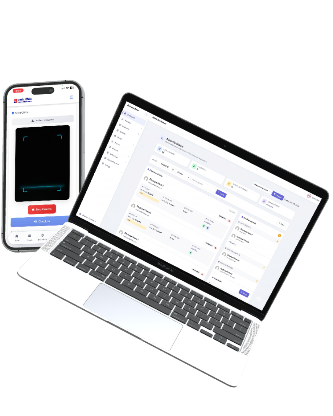 Bayon CheckIn — Mobile check-in app and admin dashboard
